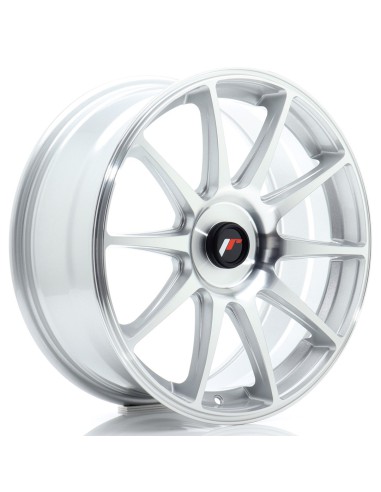 JR Wheels JR11 18x7,5 ET40 5x114,3 Silver Machined