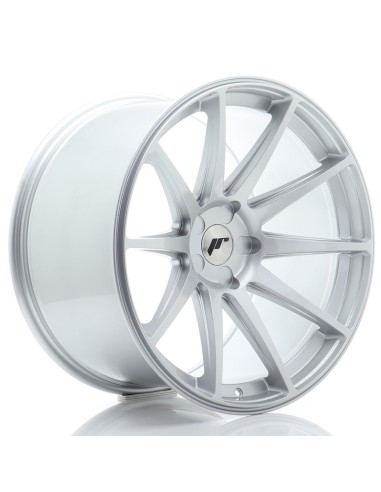JR Wheels JR11 20x11 ET20-30 5H BLANK Hyper Silver