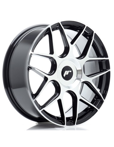 JR Wheels JR18 18x7,5 ET36 5x114,3 Black Machined