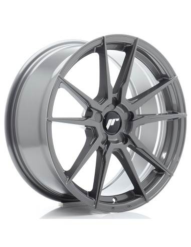 JR Wheels JR21 18x8 ET36 5x112 Hyper Gray