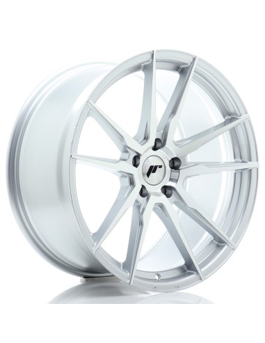 JR Wheels JR21 20x10 ET40 5x112 Silver Machined Face