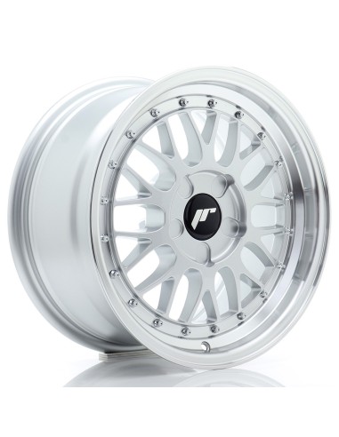 JR Wheels JR23 16x8 ET20-45 5H BLANK Hyper Silver w/ Machined Lip