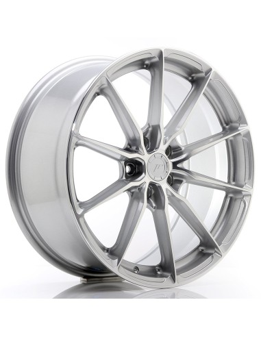 JR Wheels JR37 19x8,5 ET35 5x120 Silver Machined Face