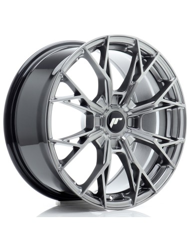 JR Wheels JR49 17x8 ET20-40 4H BLANK Hyper Black