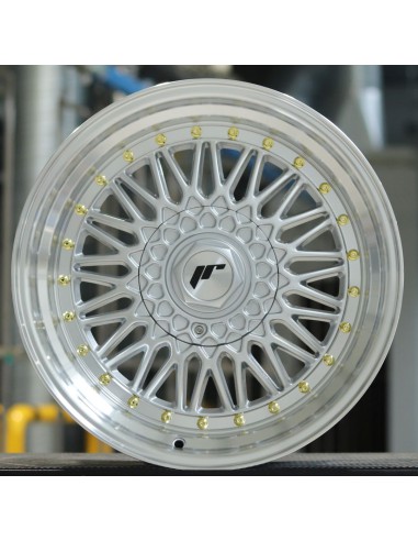 JR Wheels JR9 17x8,5 Silver w/ Machined Lip