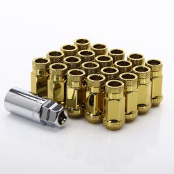Forged Steel Japan Racing Nuts JN1 12x1,25 Gold 2