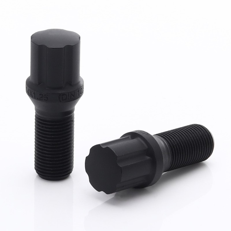 Japan Racing JB1 Bolts 12x1,25 Black.