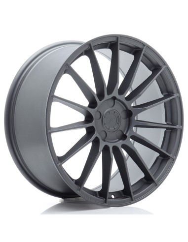 JR Wheels SL05 19x8 ET20-40 5H BLANK Matt Gun Metal