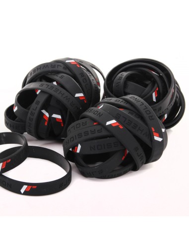 Package of JR-Wheels Silicone Wristbands 50pcs