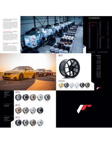 Printed catalogue-pack JR Wheels 20pcs