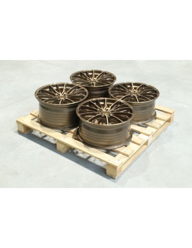 Set of CVR7 19x8,5 ET35 + 19x9,5 ET45 5x120 Brushed Bronze