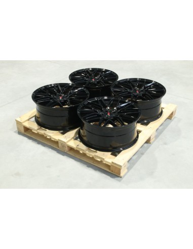 Set of JR28 20x8,5 ET35 5x120 Gloss Black