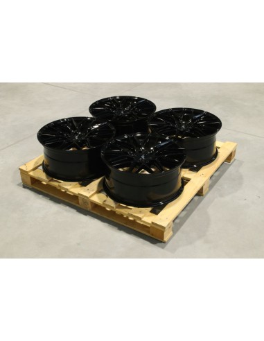 Set of JR28 20x8,5 ET40 5x130 Gloss Black