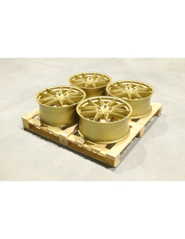 Set of JR44 20x8,5 ET42 5x112 Matt Gold
