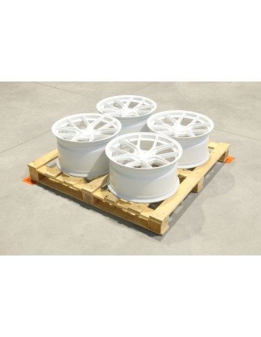 Set of SL01 19x9,5 ET25 + 19x10,5 ET35 5x120 White