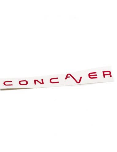 Sticker-pack Concaver logo V1 15cm Red 50pcs