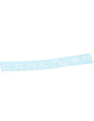 Sticker-pack Concaver logo V1 15cm White 50pcs