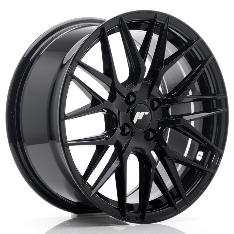 JR Wheels JR28 17x8 ET40 4x100 Gloss Black