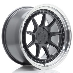 JR Wheels JR47 18x9,5 ET15-35 5H BLANK Hyper Gray w/ Machined Lip