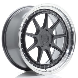 JR Wheels JR47 19x8,5 ET15-35 5H BLANK Hyper Gray w/ Machined Lip