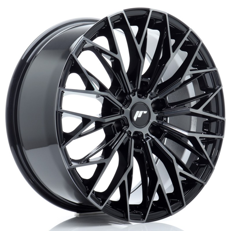 JR Wheels JRX12 20x9 ET20 6x139.7 Black Machined w/Tinted Face