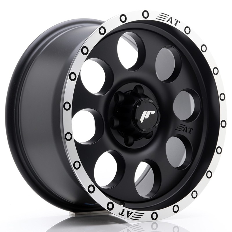 JR Wheels JRX4 17x8.5 ET20 6x139.7 Matt Black w/Machined Lip