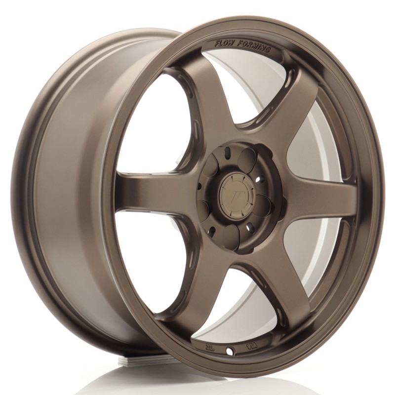 JR Wheels SL03 17x8 ET20-42 5H BLANK Matt Bronze