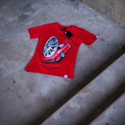 JR Women's T-Shirt JR-11 Car Red Size XL 2