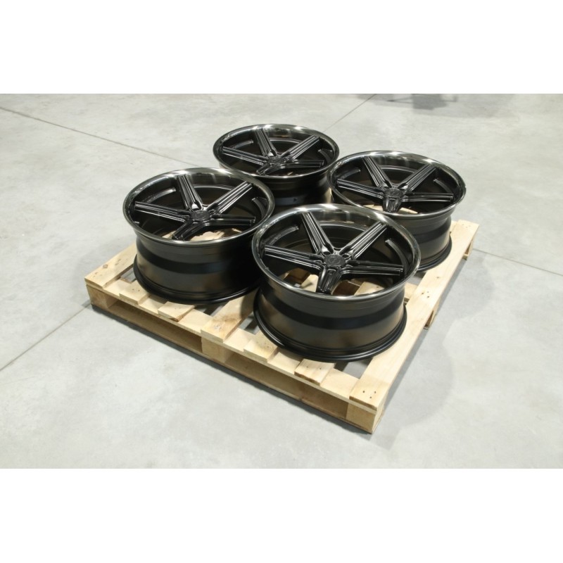 Set of CVR9 20x9,5 ET35 5x112 Carbon Graphite