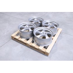 Set of JR15 19x8,5 ET40 4x108 Gloss Silver