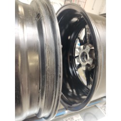 Set of JR21 20x10 ET23 + 20x11 ET43 5x114.3 Gloss Black 2