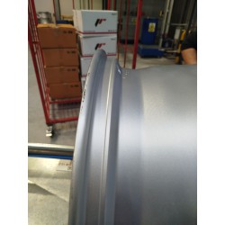 Set of JR39 19x8,5 + 19x9,5 ET33 5x114,3 Silver Machined 2