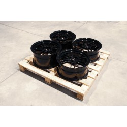 Set of JR7 18x8 + 18x9 ET35 5x114,3 Gloss Black