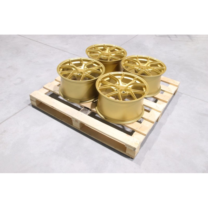 Set of SL01 17x9 ET20 5x108 Gold
